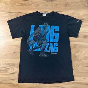 Y2K Reebok Zig Zag 'I ZIG YOU ZAG' graphic Basketball graphic sports tee Size s